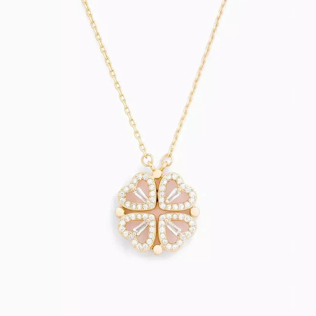 Althéara - Collier cœur aimanté